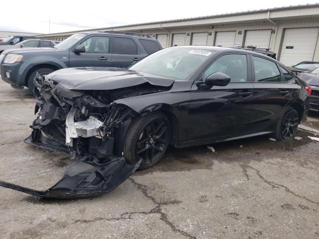 2HGFE2F55NH550227 - 2022 HONDA CIVIC SPORT შავი ფოტო 1