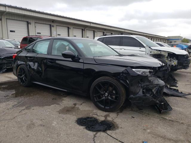 2HGFE2F55NH550227 - 2022 HONDA CIVIC SPORT შავი ფოტო 4