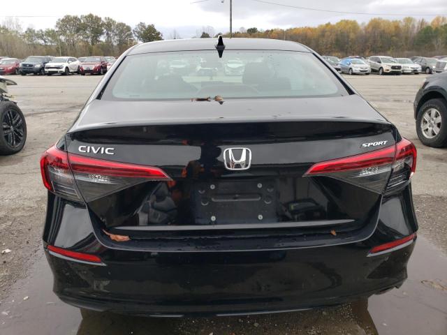 2HGFE2F55NH550227 - 2022 HONDA CIVIC SPORT შავი ფოტო 6