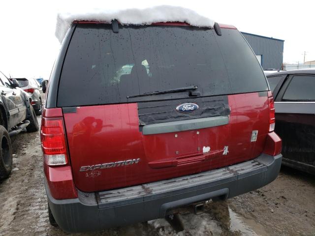 1FMPU145X6LA08883 - 2006 FORD EXPEDITION XLS RED photo 6