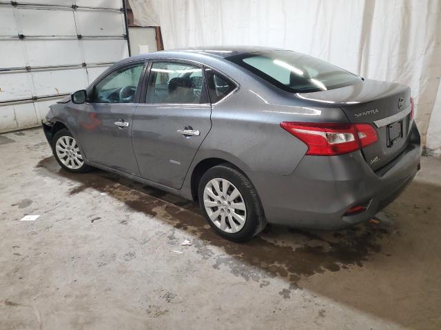 3N1AB7AP8KY261875 - 2019 NISSAN SENTRA S GRAY photo 2