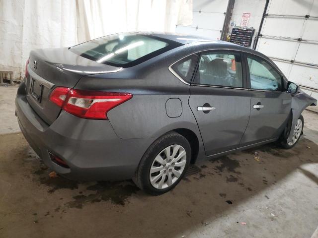 3N1AB7AP8KY261875 - 2019 NISSAN SENTRA S GRAY photo 3