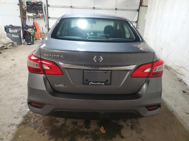 3N1AB7AP8KY261875 - 2019 NISSAN SENTRA S GRAY photo 6