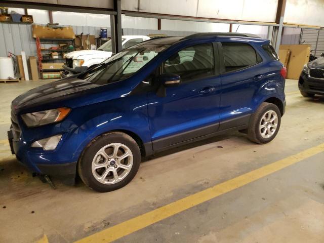 MAJ3P1TE1JC184280 - 2018 FORD ECOSPORT SE BLUE photo 1