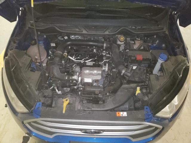 MAJ3P1TE1JC184280 - 2018 FORD ECOSPORT SE BLUE photo 12