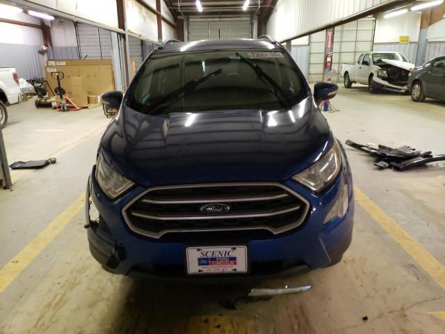 MAJ3P1TE1JC184280 - 2018 FORD ECOSPORT SE BLUE photo 5
