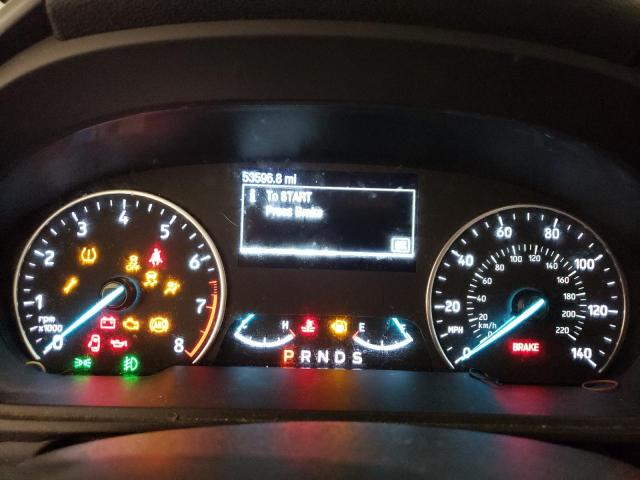 MAJ3P1TE1JC184280 - 2018 FORD ECOSPORT SE BLUE photo 9