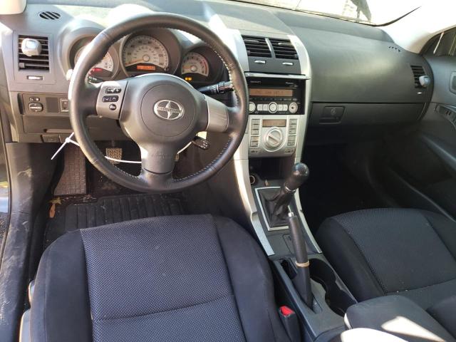 JTKDE167780227509 - 2008 TOYOTA SCION TC შავი ფოტო 8