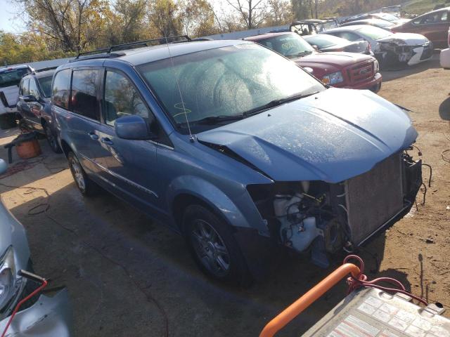 2C4RC1BG5CR186272 - 2012 CHRYSLER TOWN & COU TOURING 蓝色 照片 4