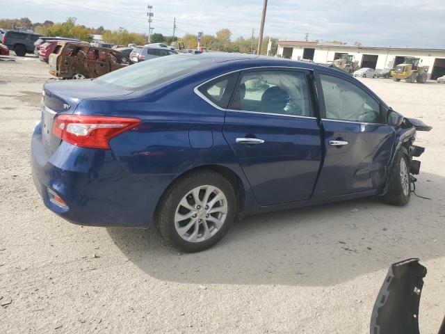 3N1AB7AP7KY274665 - 2019 NISSAN SENTRA S BLUE photo 3