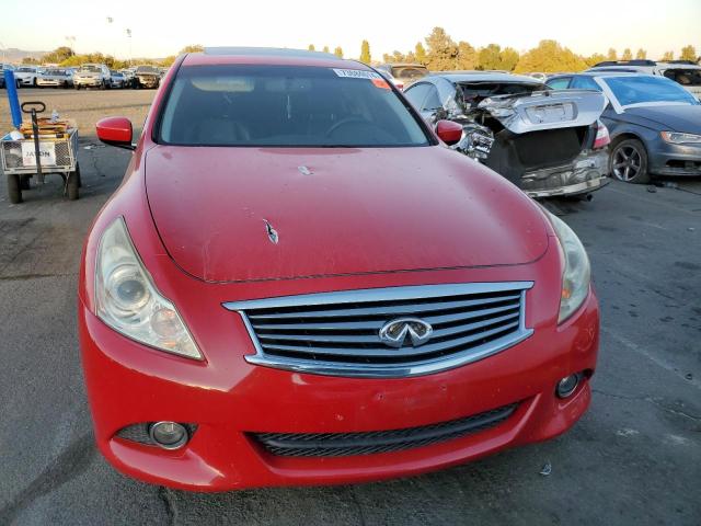 JN1CV6ARXBM411550 - 2011 INFINITI G37 RED photo 5