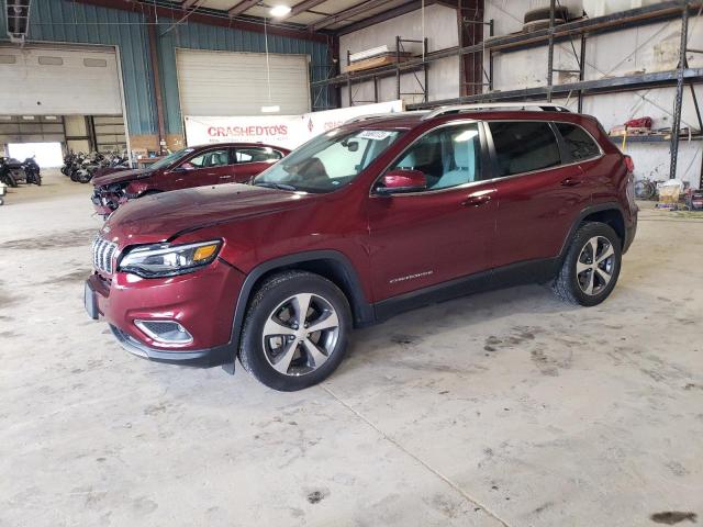 1C4PJMDX3KD435987 - 2019 JEEP CHEROKEE LIMITED BURGUNDY photo 1