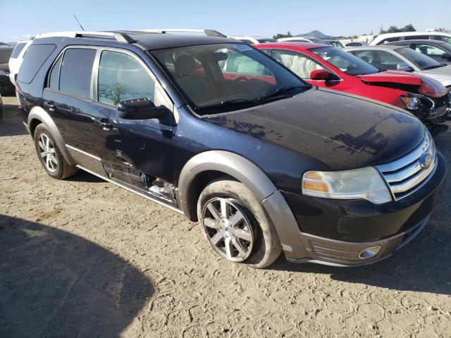 1FMDK05W98GA39225 - 2008 FORD TAURUS X SEL BLACK photo 4