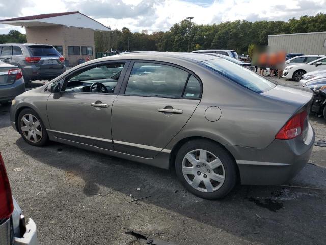 2HGFA15588H351197 - 2008 HONDA CIVIC LX GRAY photo 2