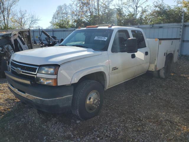 1GCJK33286F123838 - 2006 CHEVROLET SILVERADO K3500 WHITE photo 1