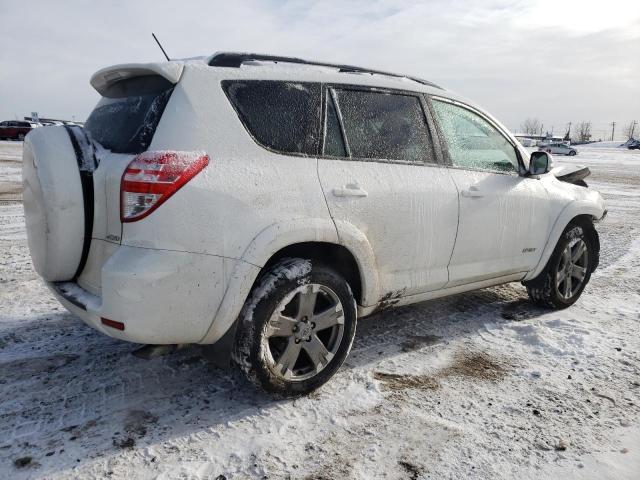 2T3RK4DV3BW037881 - 2011 TOYOTA RAV4 SPORT WHITE photo 3