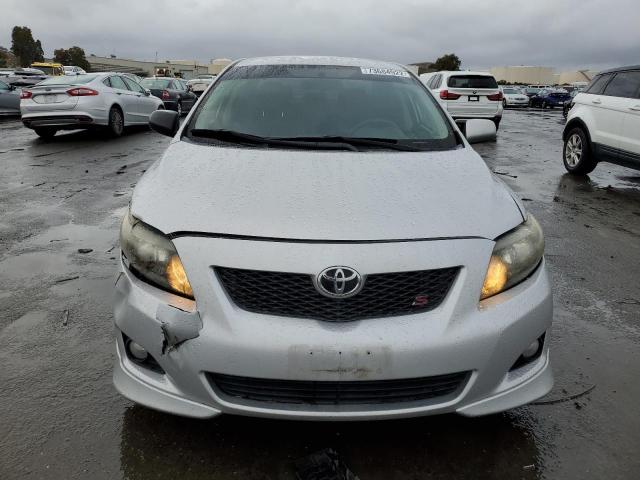 1NXBU40E99Z103919 - 2009 TOYOTA COROLLA BASE SILVER photo 5
