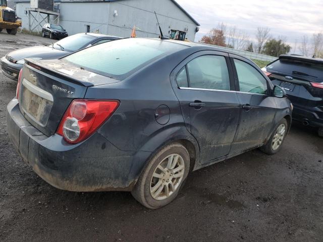 1G1JC5SH0E4184618 - 2014 CHEVROLET SONIC LT GRAY photo 3