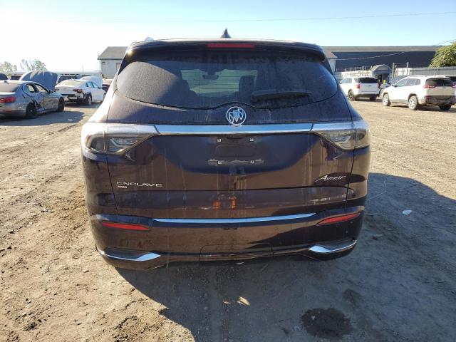 5GAEVCKW7NJ101534 - 2022 BUICK ENCLAVE AVENIR 栗色 照片 6