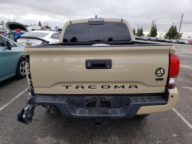 3TMCZ5AN6KM272708 - 2019 TOYOTA TACOMA DOUBLE CAB 棕色 照片 6