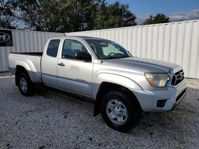 5TFUX4EN7DX022602 - 2013 TOYOTA TACOMA ACCESS CAB SILVER photo 4