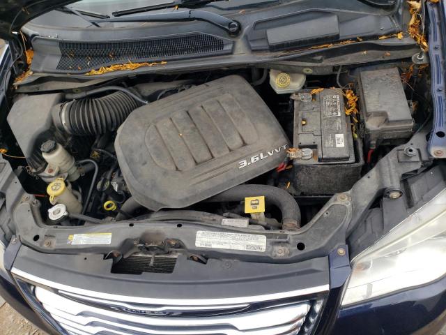 2C4RC1BG9CR226918 - 2012 CHRYSLER TOWN & COU TOURING BLUE photo 12