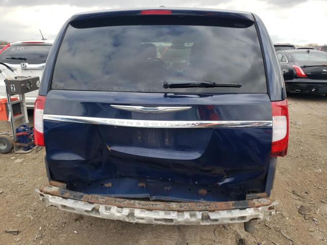2C4RC1BG9CR226918 - 2012 CHRYSLER TOWN & COU TOURING BLUE photo 6