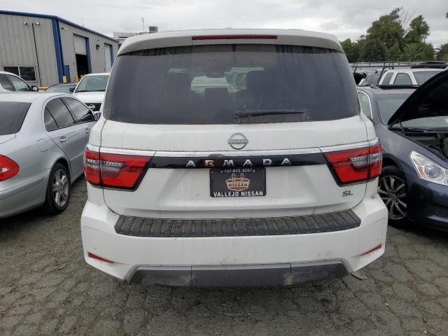 JN8AY2BA5N9394018 - 2022 NISSAN ARMADA SL WHITE photo 6