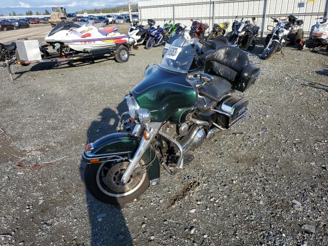 1HD1DJL13TY621398 - 1996 HARLEY-DAVIDSON FLHT CLASSIC GREEN photo 2