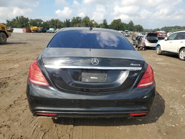 WDDUG8FB2FA168333 - 2015 MERCEDES-BENZ S 550 4MATIC BLACK photo 6