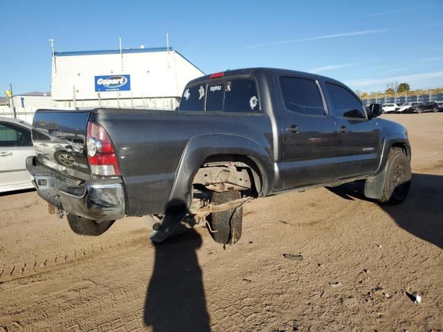 3TMLU4EN0AM052594 - 2010 TOYOTA TACOMA DOUBLE CAB GRAY photo 3