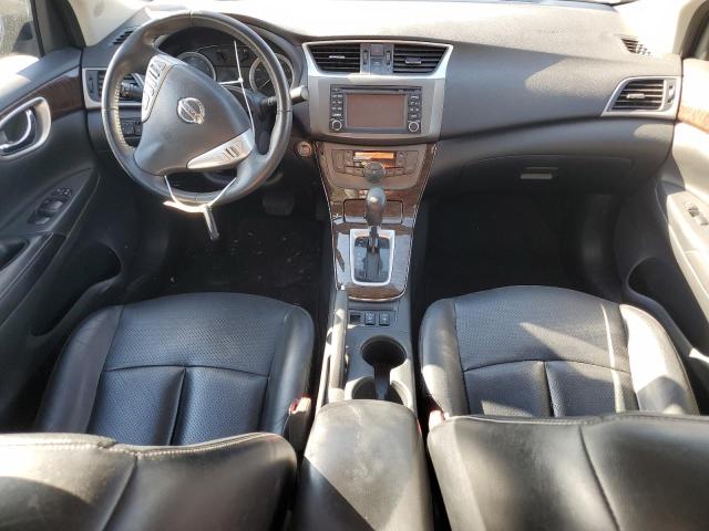 3N1AB7AP3EY340035 - 2014 NISSAN SENTRA S GRAY photo 8