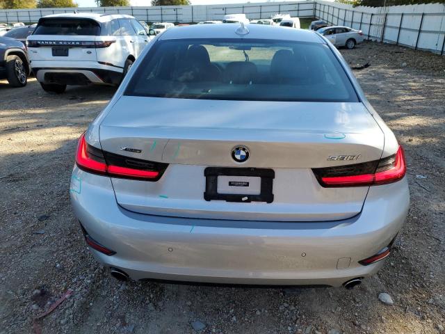 WBA5R7C50KAJ82420 - 2019 BMW 330XI SILVER photo 6