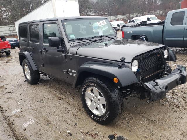 1C4BJWDG8HL503222 - 2017 JEEP WRANGLER U SPORT გრაფიტი ფოტო 4