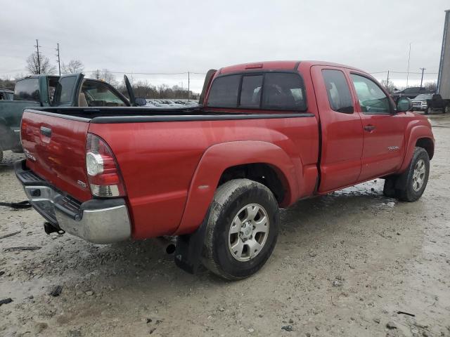 5TFUX4ENXDX017393 - 2013 TOYOTA TACOMA ACCESS CAB Бордовый фото 3