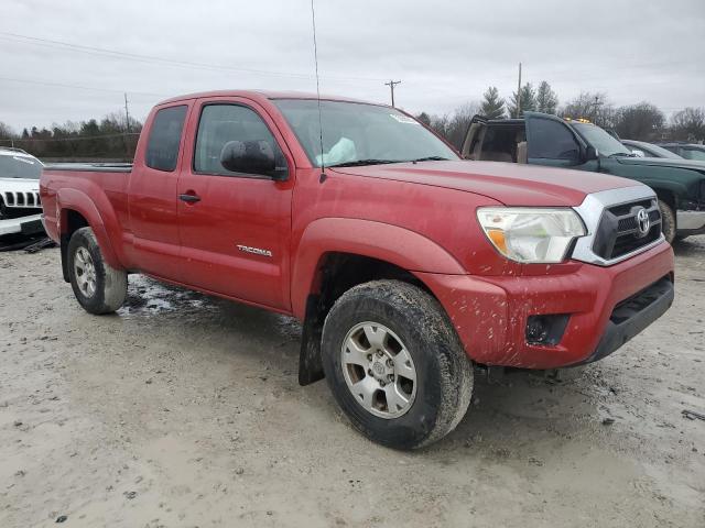 5TFUX4ENXDX017393 - 2013 TOYOTA TACOMA ACCESS CAB Бордовый фото 4