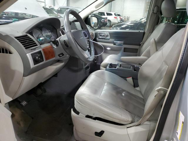 2A8HR54P28R717152 - 2008 CHRYSLER TOWN & COU TOURING ვერცხლისფერი ფოტო 7