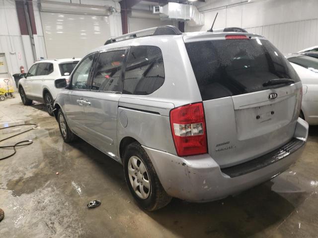 KNDMB133486247845 - 2008 KIA SEDONA BLUE photo 2