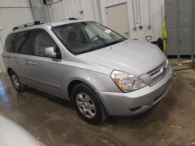 KNDMB133486247845 - 2008 KIA SEDONA BLUE photo 4