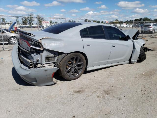 2C3CDXHG0MH566385 - 2021 DODGE CHARGER GT GRAY photo 3