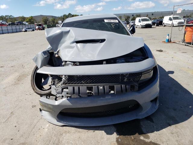 2C3CDXHG0MH566385 - 2021 DODGE CHARGER GT GRAY photo 5