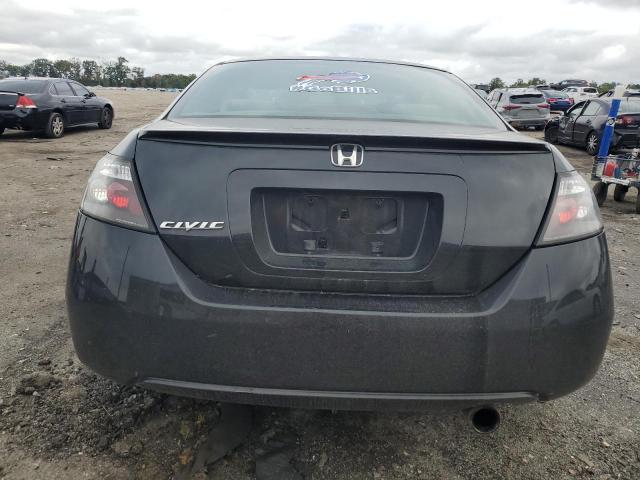 2HGFG12899H523722 - 2009 HONDA CIVIC EX BLACK photo 6