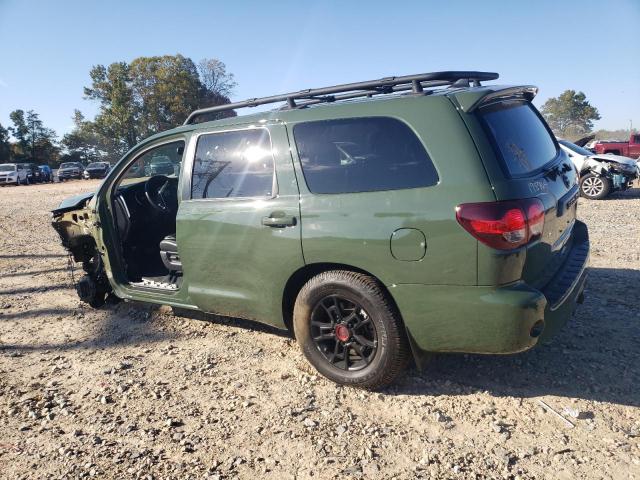 5TDBY5G17LS175764 - 2020 TOYOTA SEQUOIA sr SR5 GREEN photo 2