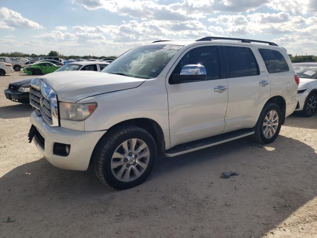 5TDDW5G14CS062899 - 2012 TOYOTA SEQUOIA PLATINUM WHITE photo 1