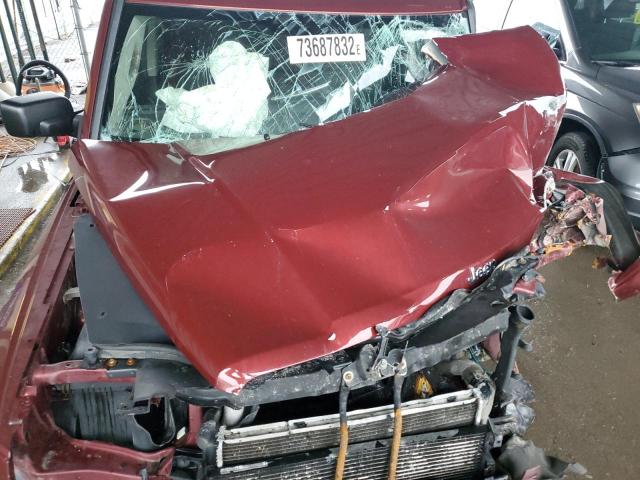 1J8HG48K08C108147 - 2008 JEEP COMMANDER SPORT Շագանակագույն լուսանկար 11