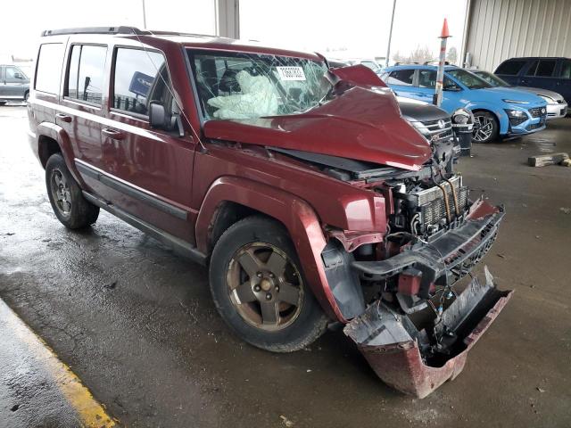 1J8HG48K08C108147 - 2008 JEEP COMMANDER SPORT MAROON photo 4