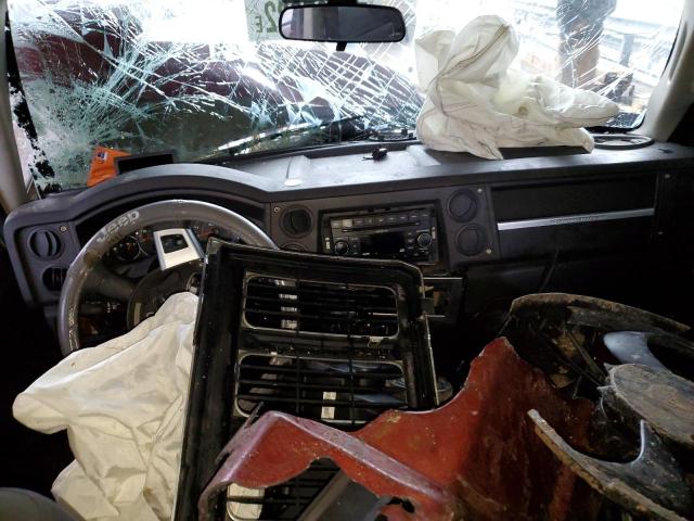 1J8HG48K08C108147 - 2008 JEEP COMMANDER SPORT Շագանակագույն լուսանկար 8