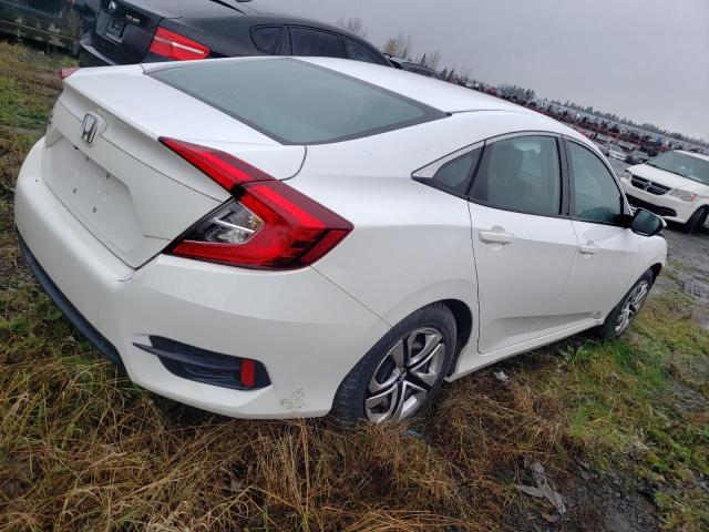 2HGFC2E59JH027245 - 2018 HONDA CIVIC LX WHITE photo 3