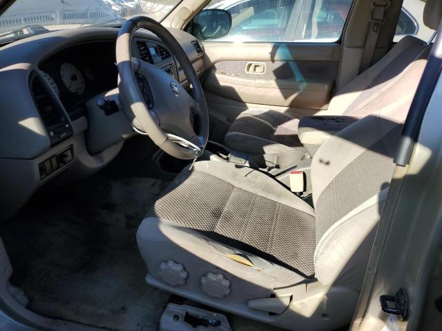 JN8DR09Y22W724681 - 2002 NISSAN PATHFINDER LE BEIGE photo 7