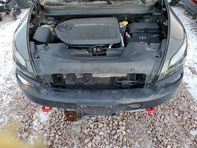 1C4PJMBS9FW777008 - 2015 JEEP CHEROKEE TRAILHAWK GREEN photo 12